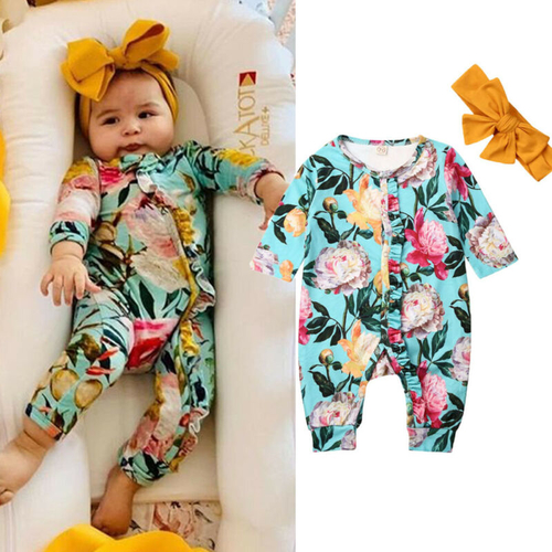 Pudcoco Autumn Toddler Kid Baby Girls Cotton