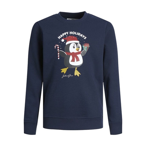 Children’s Sweatshirt without Hood JORTOON  Jack & Jones 12222091 Navy