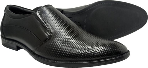 Italian Leather Formal Shoes, Lace Up For Men (Size-UK6)(Color-BLACK)