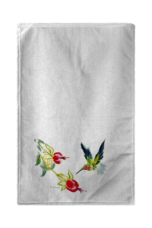 Betsy Drake BT330 30 x 50 in. Betsys Hummingbird Beach Towel