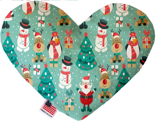 Mirage Pet 1280-SFTYHT6 Frosty & Friends 6 in. Stuffing Free Heart Dog