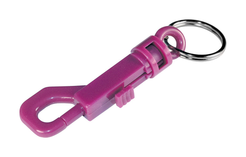 Hillman 5985494 Plastic Multi Color Snap Hook Clip Strip - Case of 12