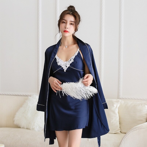 Autumn Sexy V-neck Spaghetti Strap Silk