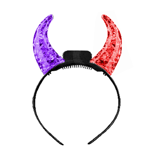 Blinkee 978010 Light Up Devil Horns, Multi Color