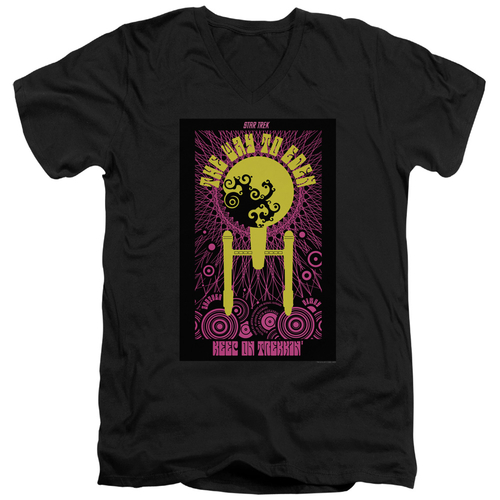 Trevco CBS2012B-AV-5 Star Trek & Tos Episode 75 Short Sleeve Adult Cot