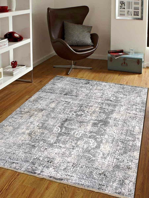 Glitzy Rugs UBSM00080C0004A11 6 x 9 ft. Machine Woven Crossweave Polye