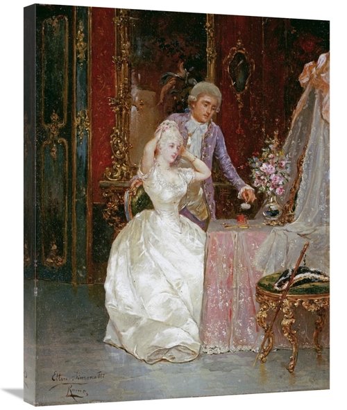 Global Gallery GCS-267302-30-142 30 in. in the Boudoir Art Print - Ett