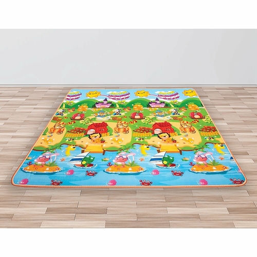 Baby Kids Play Mat Floor Rug 200x180x2CM Nontoxic Picnic Cushion