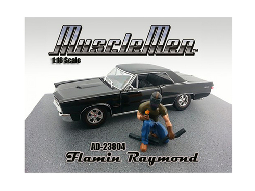 Musclemen Flamin Raymond Figure for 1:18 Scale Diecast Car Models by