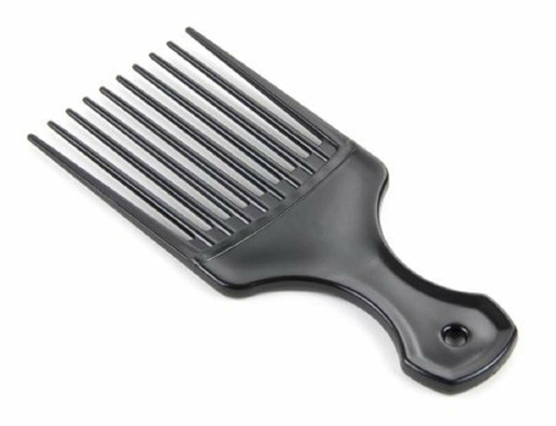 Pack of 144 Black Pick Comb Hairdressing Plastic Brushes Styling Tool