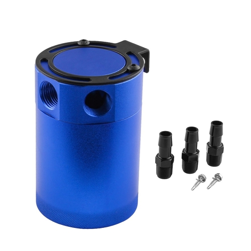 0.4L Oil Catch Tank Can Compact Baffled Oil Catch