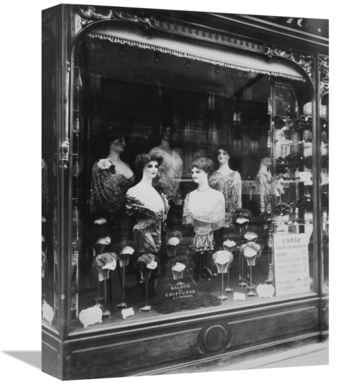 Global Gallery GCS-455107-16-142 16 in. Paris, 1912 - Hairdressers