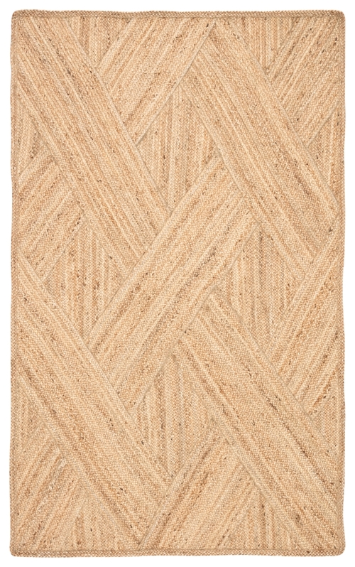 Jaipur Living RUG143109 Vero Natural Trellis Area Rug, Beige - 5 x