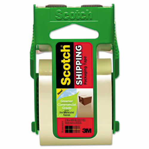 Scotch 175G Greener Commercial Grade Packaging Tape  1.88 in. x 19.4 y