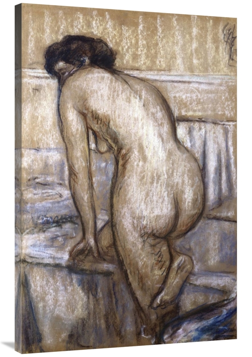 Global Gallery GCS-277340-44-142 44 in. The Bath Art Print - Edgar Deg