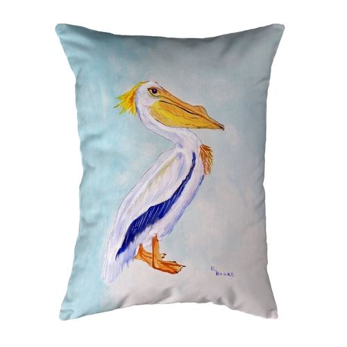 Betsy Drake KS177 11 x 14 in. King Pelican Small No-Cord Pillow