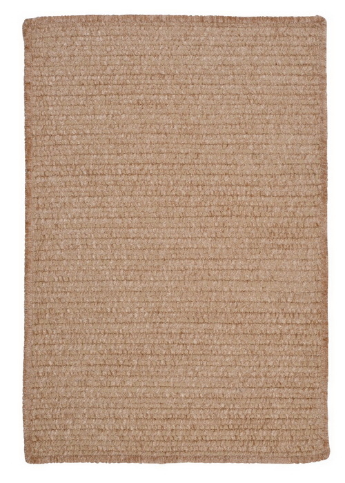 Colonial Mills Rug M801R096X096S Simple Chenille - Sand Bar 8 ft. squa