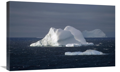 Global Gallery GCS-452379-30-142 30 in. Icebergs in Open Ocean, An