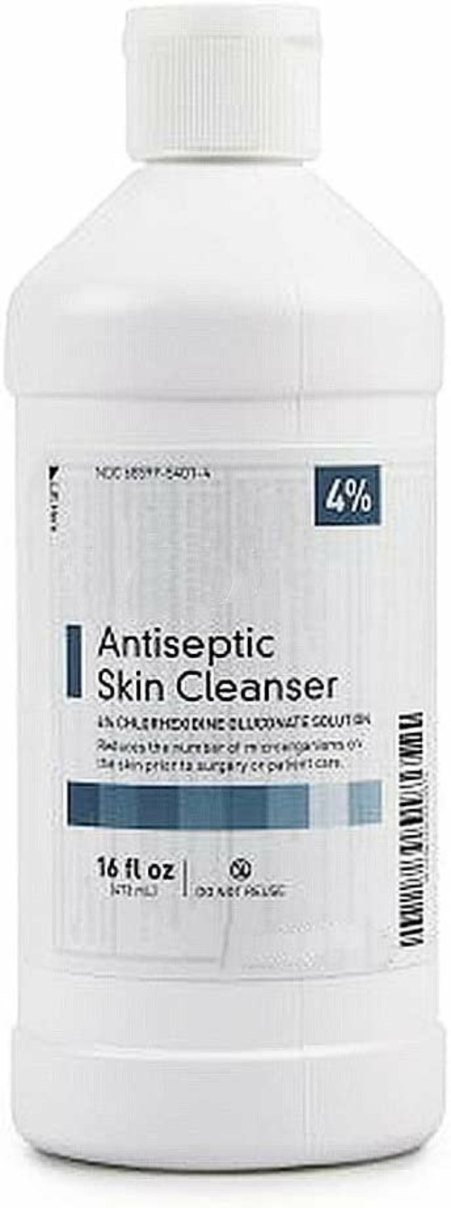 Skin Cleanser. 12 bottles of Liquid 16 fl. oz. for reduction of skin