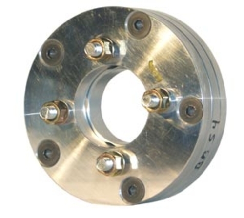 Airbagit AA-4400-5550-4-5KO 4Lug 4 in. To 5Lug 5.5 x 2 in. Wheel Adapt