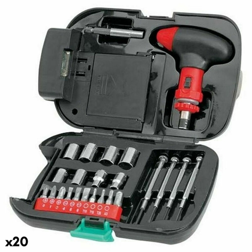 Set of Tools with Integrated LED Torch 148534