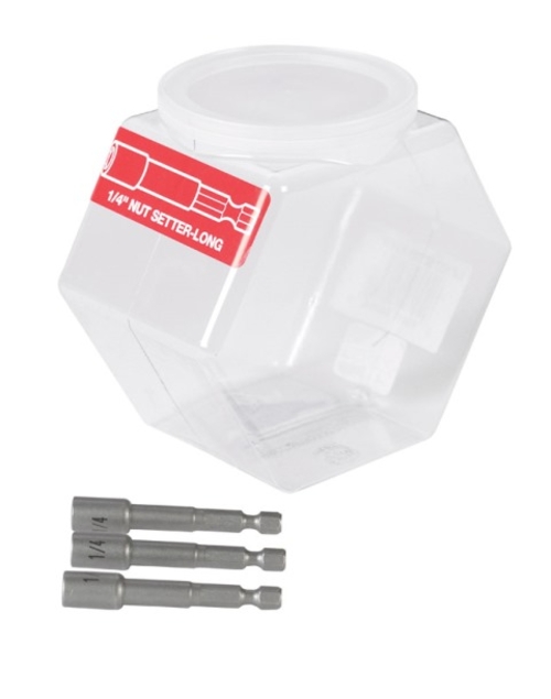 Best Way Tools 84064 Magnetic Nutsetter  0.25 x 2.562 in.