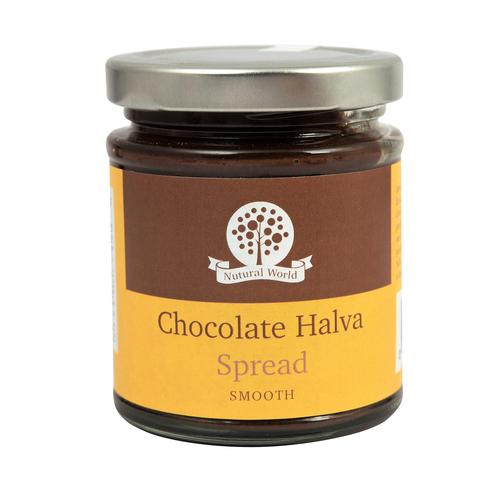 Nutural World – Chocolate Halva Spread – Smooth - 1kg Type A Foil