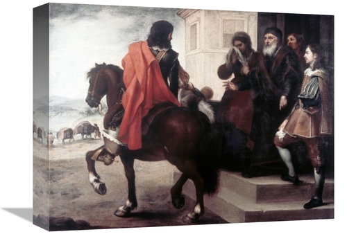 Global Gallery GCS-278802-16-142 16 in. Departure of the Prodigal Son 