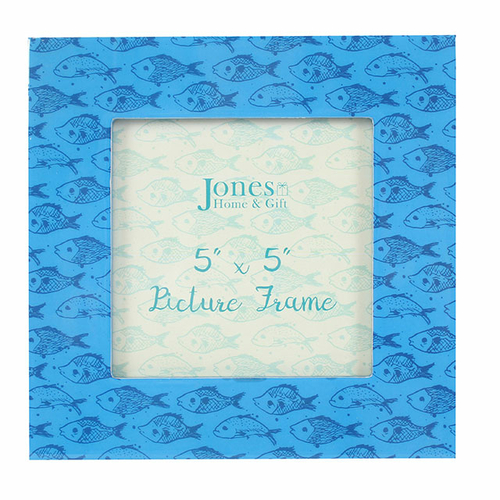 Fish Printed 5x5 Photo Frame