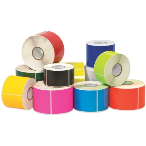Tape Logic DL638J 4 x 4 in. Fluorescent Green Inventory Rectangle Labe