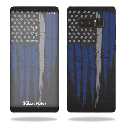 MightySkins SAGNOTE8-Thin White Line Skin for Samsung Galaxy Note 8 - 