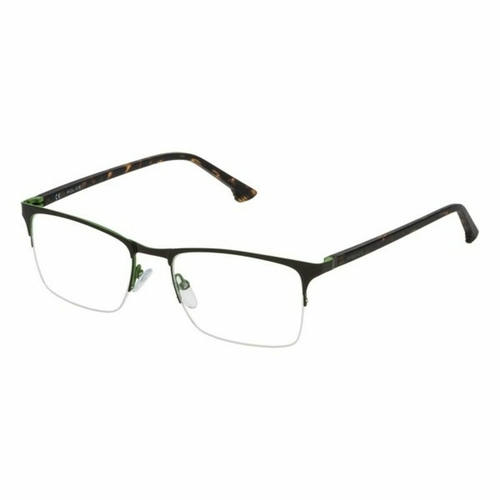 Men'Spectacle frame Police VPL397540SDN Brown Red (ø 54 mm)