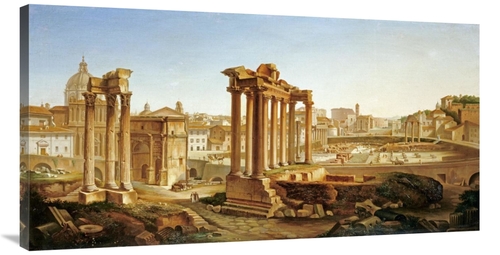 Global Gallery GCS-266392-44-142 44 in. The Forum Art Print - Filippo 