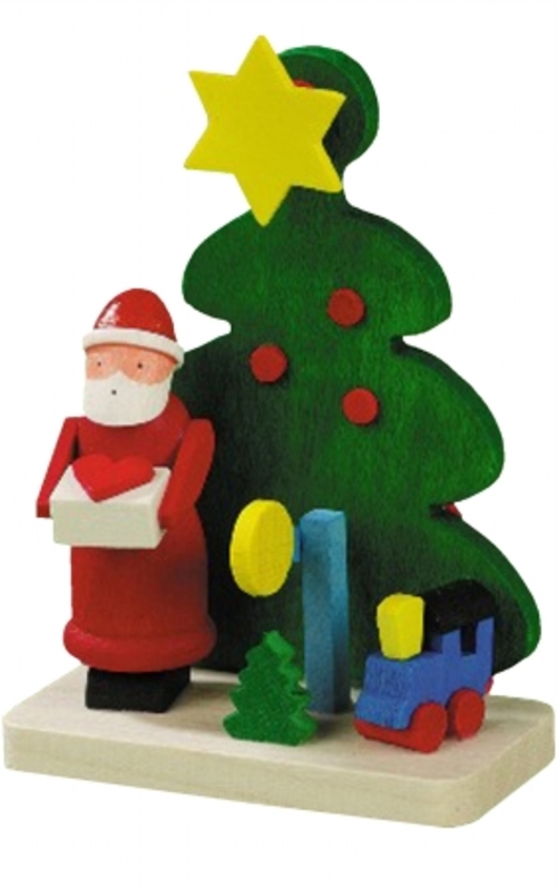 GRAU 4165 Graupner Ornament - Santa with Train-Tree