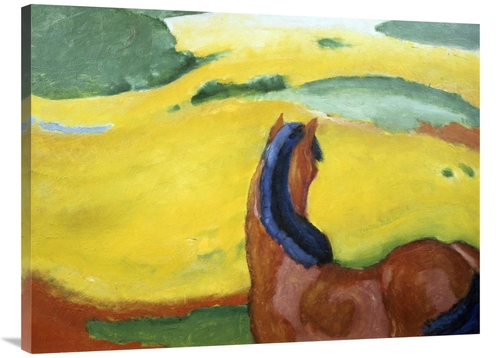 Global Gallery GCS-278393-40-142 40 in. Horse in the Landscape Art Pri