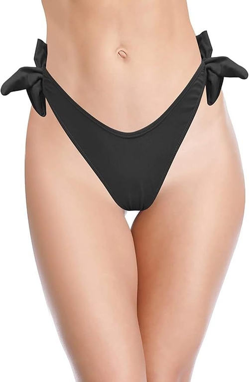 Women's Cotton Underwear G-String Side Tie Thong Panty for Daily use