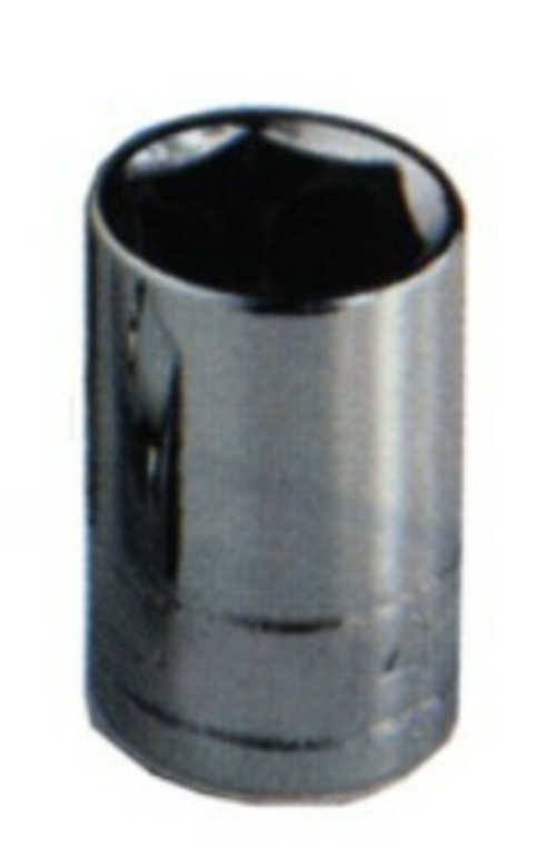 3/8 Inch Drive Standard 6 Point Chrome Socket 19mm