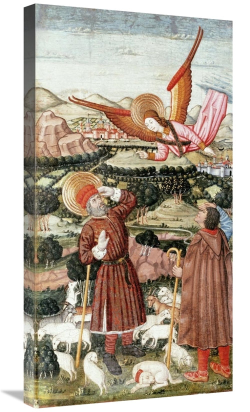 Global Gallery GCS-266158-30-142 30 in. The Annunciation of Saint Joac