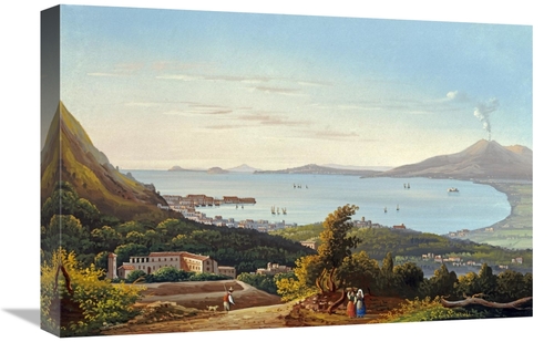 Global Gallery GCS-266939-22-142 22 in. The Blue Grotto at Capri Art P