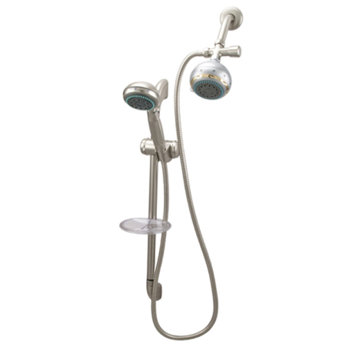 Kingston Brass Ksk2528Sg8 Professional Shower Combination - Satin Nick