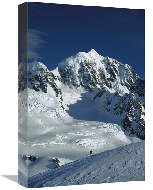 Global Gallery GCS-453400-1218-142 12 x 18 in. Ski Mountaineer Near Su