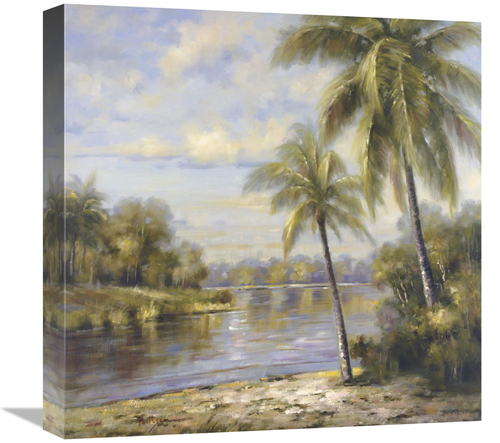 Global Gallery GCS-119693-1818-142 18 x 18 in. Island Tropics II Art P