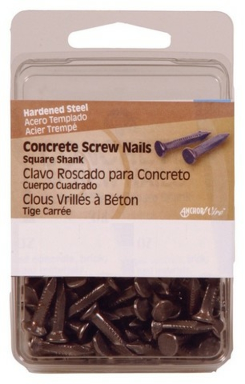 Hillman 42061 0.75 in. Concrete Screw Nails - pack of 5