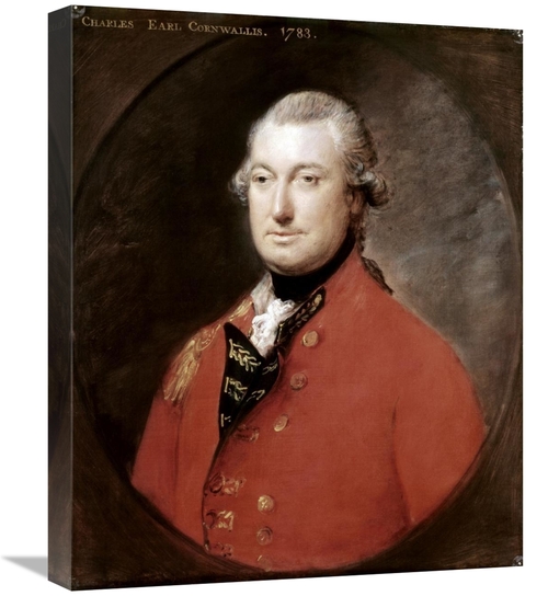 Global Gallery GCS-277614-22-142 22 in. Charles Cornwallis Art Print -
