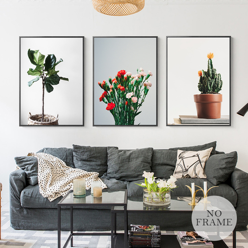Nordic Poster HD Cactus Flower