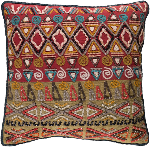 Surya ROK001-2222 Rokel Pillow Cover - 22 x 22 x 0.25 in.