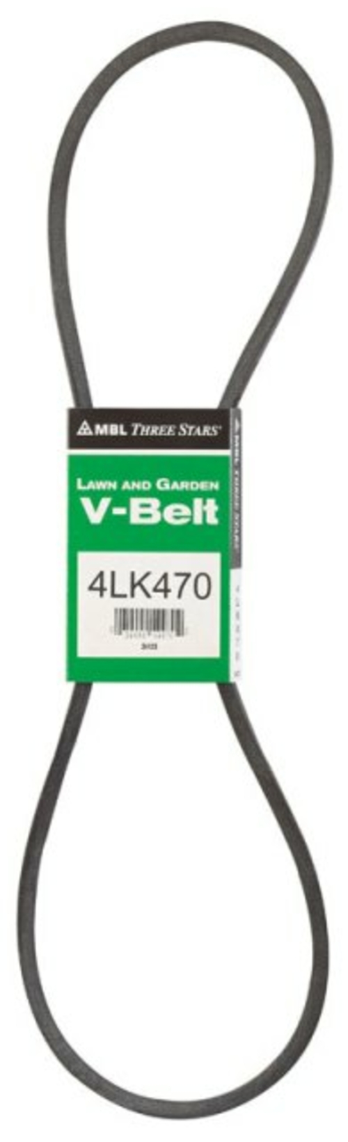 MBL 4LK470A Lawn & Garden V-Belt, 0.5 x 47 in.