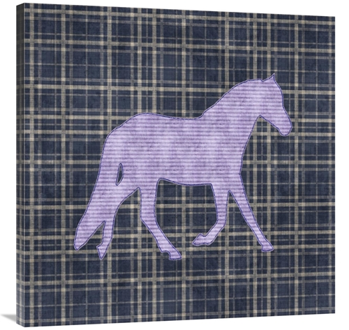 Global Gallery GCS-453829-3636-142 36 x 36 in. Country Style Horse Art