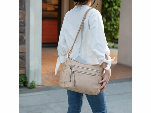 Zilla Vegan Leather Women Shoulder Bag 