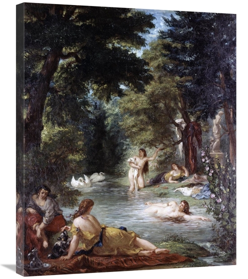 Global Gallery GCS-277380-30-142 30 in. Turkish Women Bathing Art Prin